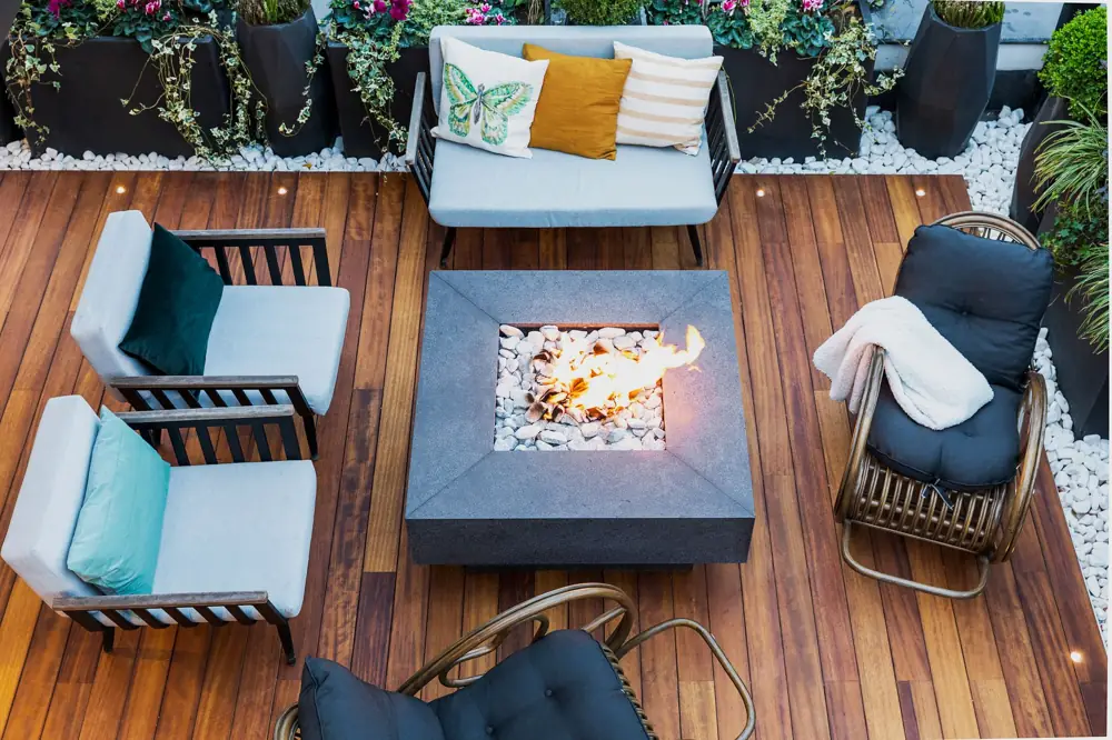 fire pit patio denver